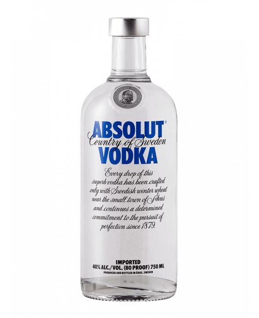 – Topsy Tipsy Staging Absolut 750ml Blue