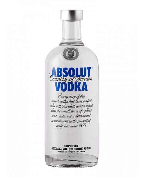 ABSOLUT VODKA 80 750ML - Liquor Mart